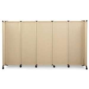   MP10 Ten Foot Wide Mobile Room Divider Red, Red