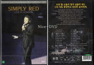 SIMPLY RED   Live In London DVD, (NEW SEALED)  