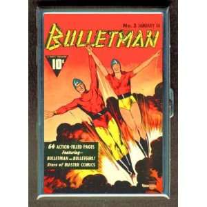  BULLETMAN 1940s COMIC BOOK #3 ID Holder, Cigarette Case or 
