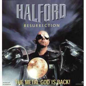  Rob Halford Resurrection CD Promo Poster Album Flat: Home 