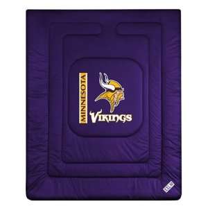 Minnesota Vikings Locker Room Bedding Comforter Blanket  