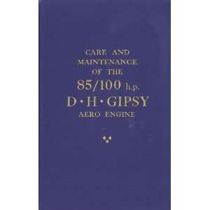   Gipsy Aircraft Engine Maintenance Manual De Havilland Gipsy Books