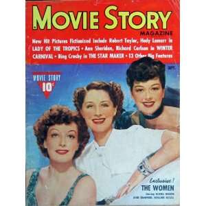   , Rosalind Russell, Norma Shearer September 1939 Movie Story Books