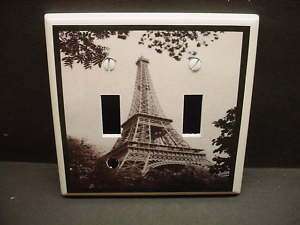 Eiffel Tower Paris #1 Light Switch Cover DBL V191  
