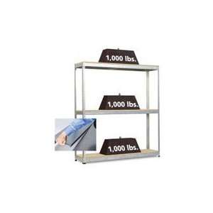 METAL POINT 1 Galvanized Shelving Unit with steel decking  