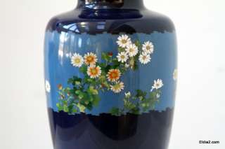 Cloisonne vase signed top quality Ando mark  