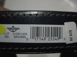 New Dockers Pocketmate Genuine Brown Leather Wallet  