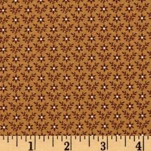  44 Wide Mrs. Marchs Collection Antique Daisies Brown 