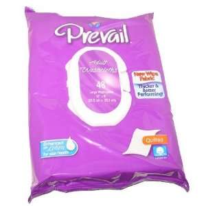  Prevail Quilted Cleansing Wipes, 8 x 12 in., 576 ct (12 
