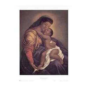   Madonna and Child (small)   Artist Tim Ashkar  Poster Size 19 X 14
