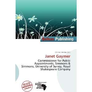  Janet Gaymer (9786135962925) Othniel Hermes Books