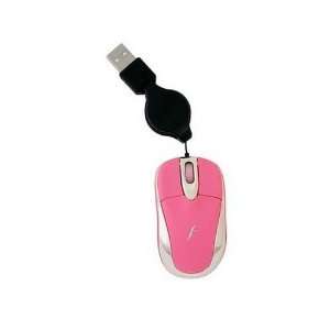  Frisby Ultra Super Mini Optical Laptop Notebook Mouse PINK 