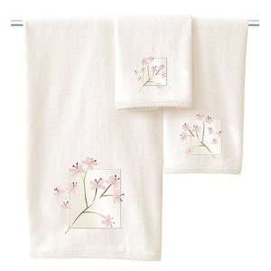  Bloom Pink Floral Hand Towel