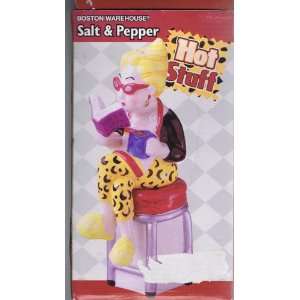  Hot Stuff Salt & Pepper Set Looks Like Maxine