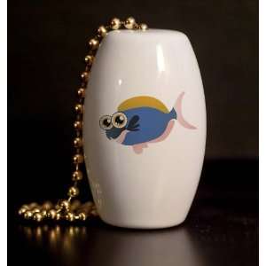  Peeper Fish Porcelain Fan / Light Pull: Home Improvement