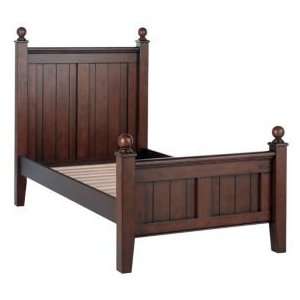  Kids Beds: Kids Stained Chocolate Walden Beadboard Bed 