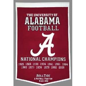  University of Alabama National Championship Banner Sports 