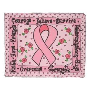  Pink Ribbon Personalized Pillowcase