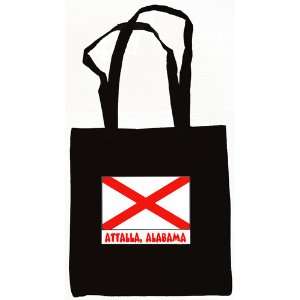  Attalla Alabama Souvenir Tote Bag Black: Everything Else
