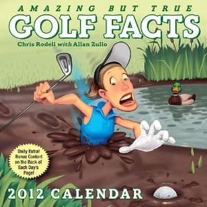  Amazing But True Golf Facts 2012 Desk Calendar Office 