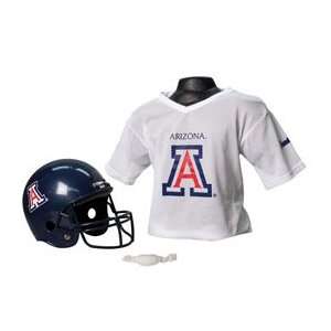  Arizona Wildcats UA NCAA Football Helmet & Jersey Top Set 