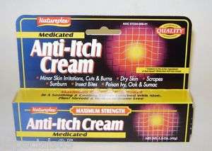 NATUREPLEX Max Strength Medicated Anti Itch Cream  