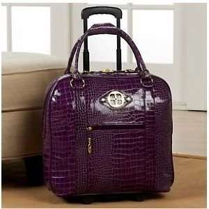  IMAN Global Chic Luxe Rolling Bag   Purple: Everything 