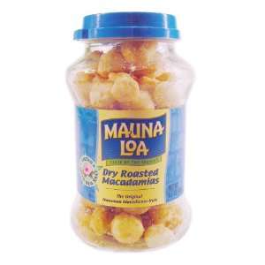 Mauna Loa Dry Roasted Macadamia Nuts:  Grocery & Gourmet 