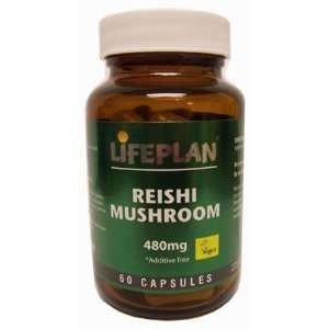  Lifeplan Reishi Mushroom 480Mg X 60 Capsules Health 