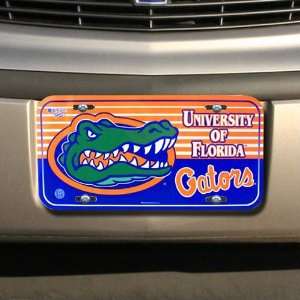  Florida Gators Plastic License Plate: Sports & Outdoors