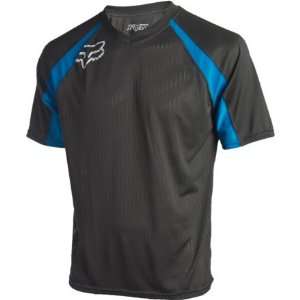    Fox Flow Jersey   Short Sleeve   Mens Blue, S: Sports & Outdoors