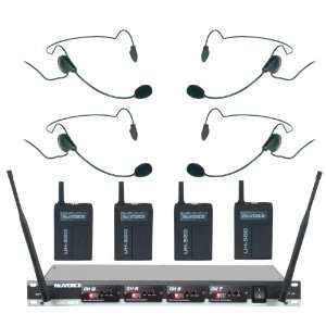  VOCOPRO UH 580 3 Wireless Microphone System: Musical 
