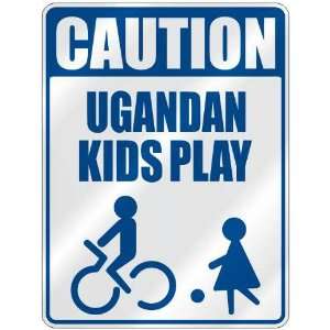     CAUTION UGANDAN KIDS PLAY  PARKING SIGN UGANDA