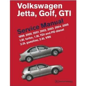  1999 2005 VOLKSWAGEN GOLF, GTI & JETTA Service Manual Automotive