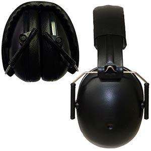 Baby Banz Hearing   Noise Protection Ear Muff Black  