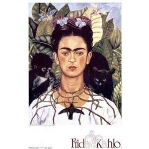  Autorretrato con Collar de Espinas y Colibri by Frida Kahlo 