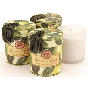 Michel Design Works Green Apple Soy Wax Candle Set, 3 