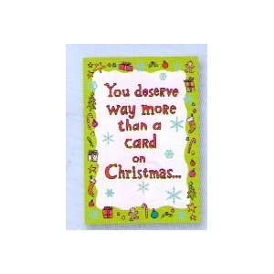   Christmas Boxed Cards SBX1239 Shoebox You Deserve 