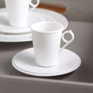  Ubiquity Cafe Piccolo Demi Cup and Saucer by Lenox China 