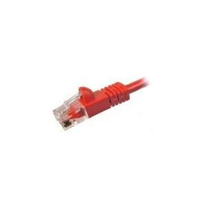  14 Snagless Molded Boot CAT6 Patch Cable   Red 500 MHz 