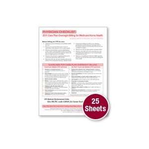    CPO Billing for Medicare Home Health   25 Sheets 