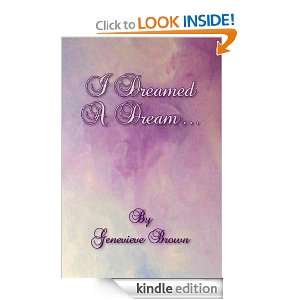 Dreamed A Dream Genevieve Brown  Kindle Store