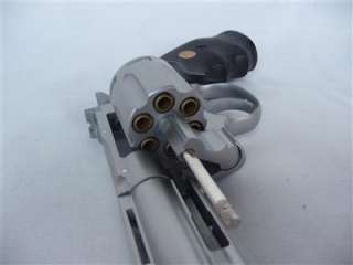 UHC TSD Model 941 8 inch Barrel Airsoft BB Gun Spring Revolver Silver 