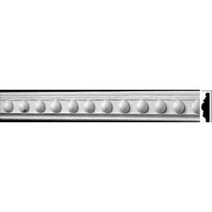  Molding White Urethane Foam, Iris, 79 long x 2 1/4 high 