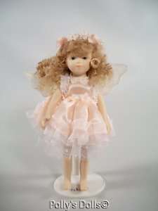 Small Completely Porcelain Angel Doll 7 Tall  
