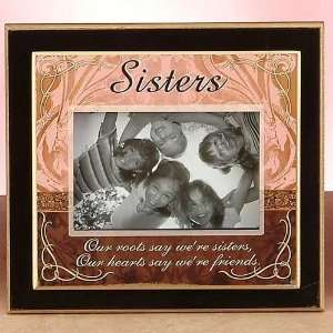 Two Level Inspiration Inspirational Sisters Photo Frame Display Decor 