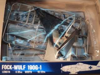 ARII SCRAMBLE SKY FIGHTER SET 6 WW2 FIGHTER AIRCRAFT BOXED MODEL KIT 