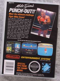 Mike Tysons Punch Out Nintendo NES Custom Game Case *NO GAME* Punch 