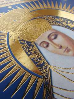   MARY Our Lady of Gate of Dawn Orthodox Icon Prayer (Metallograph 6