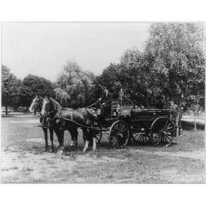  Horse Drawn Fire Engine,c1911,PA,fire department: Home 